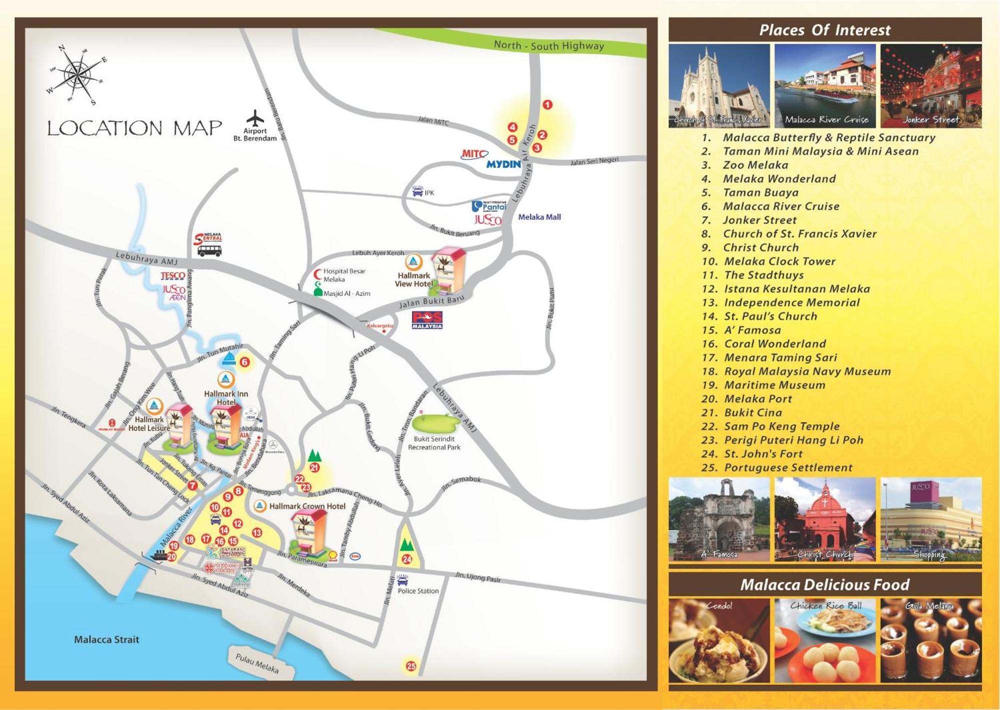 Hallmark Crown Hotel Malacca Εξωτερικό φωτογραφία